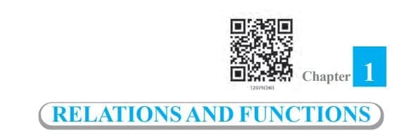NCERT Solutions for Class 12 Maths Chapter 1 Relations and Functions