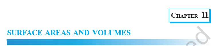 Important Questions for Class 9 Maths Chapter 11 Surface Areas and Volumes